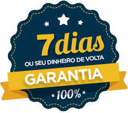 Selo de Garantia 7 dias Devolvemos seu Dinheiro